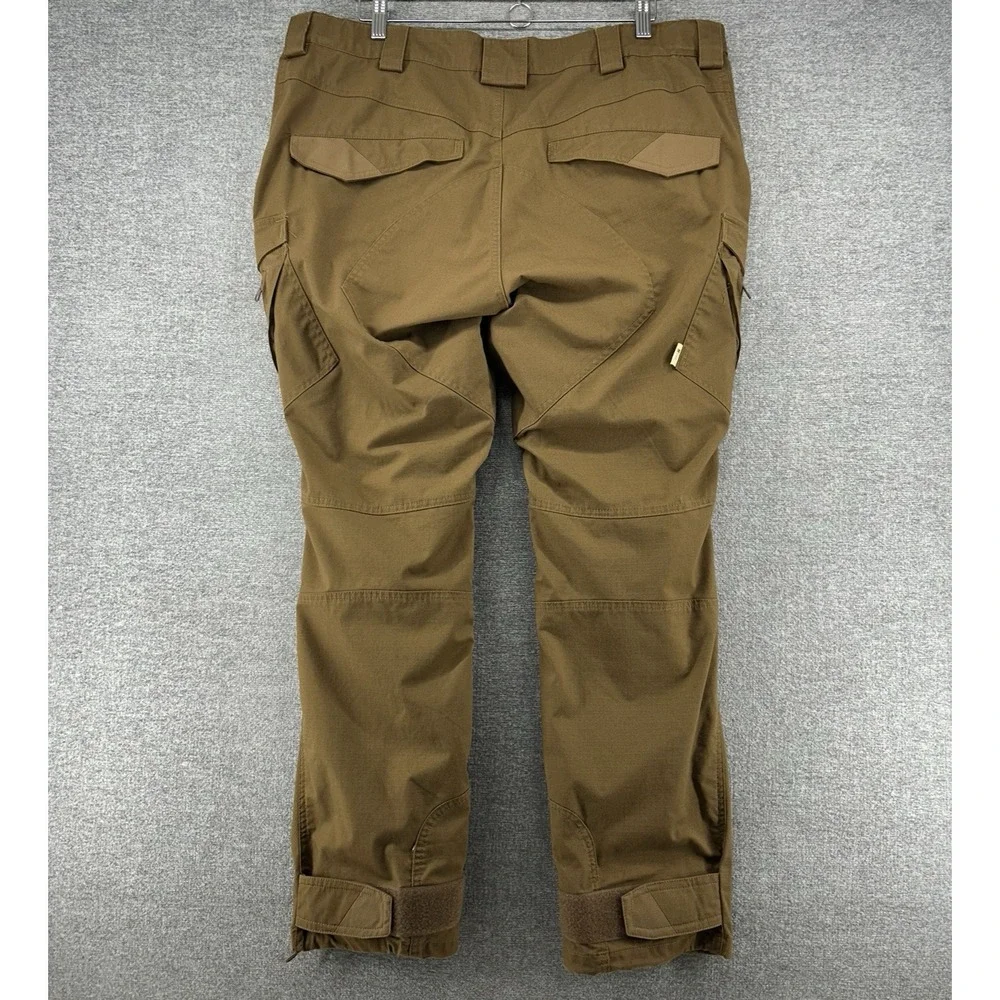 M TAC Aggressor Gen II Flex Cargo Pants Men Size 38x32 Brown Outdoor - Picture 2 of 10